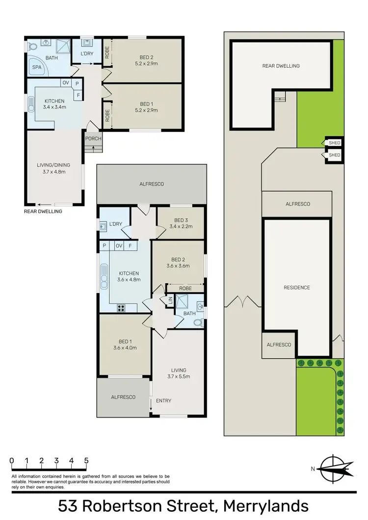 Floorplan of Homely house listing, 53 Robertson Street, Merrylands NSW 2160