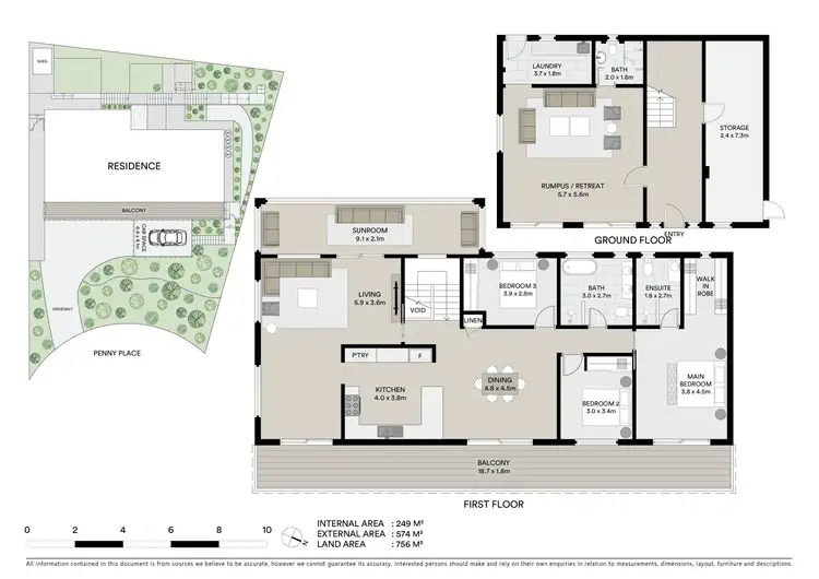 Floorplan of Homely house listing, 4 Penny Place, Ourimbah NSW 2258