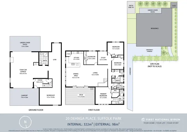 Floorplan of Homely house listing, 20 Dehnga Place, Suffolk Park NSW 2481