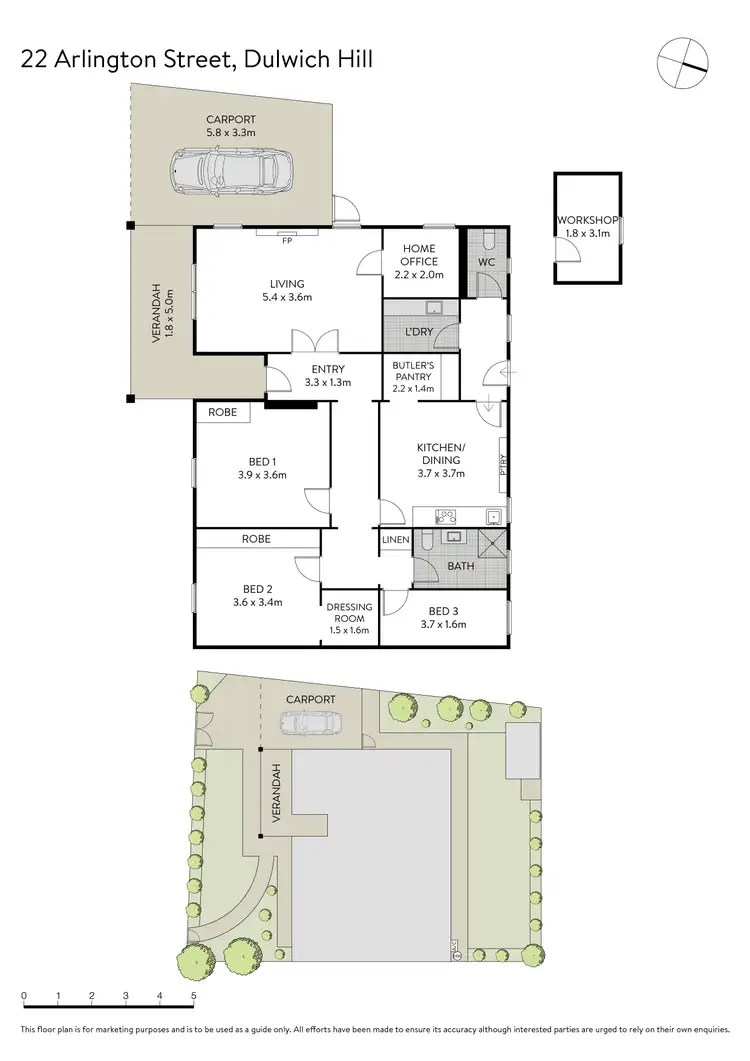 Floorplan of Homely house listing, 22 Arlington Street, Dulwich Hill NSW 2203