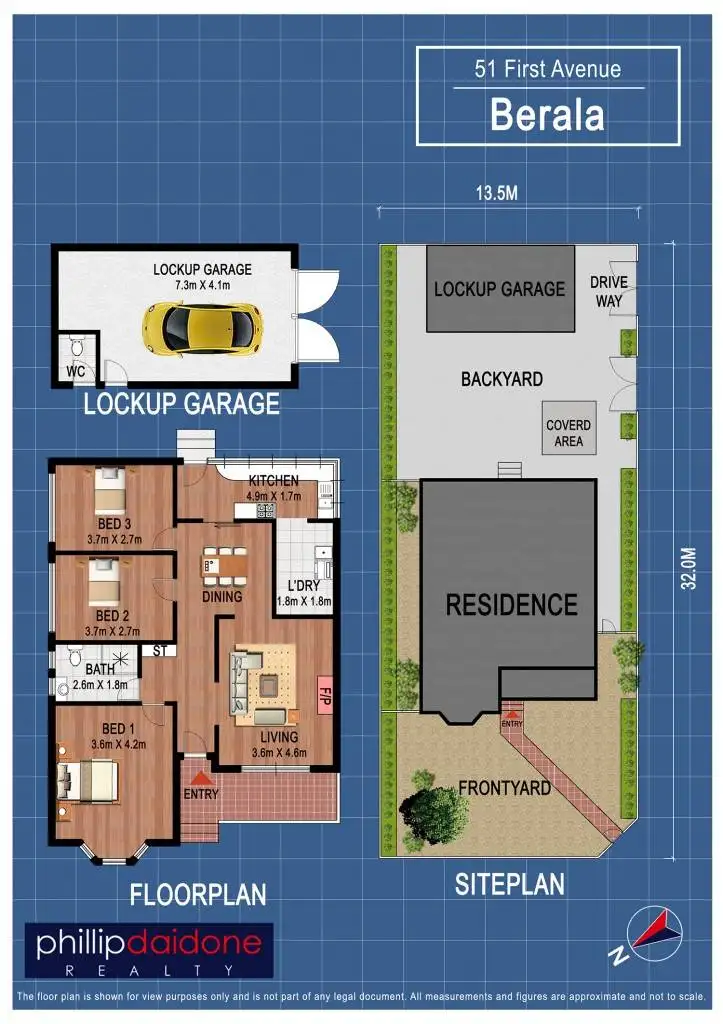 Floorplan of Homely house listing, 51 First Avenue, Berala NSW 2141