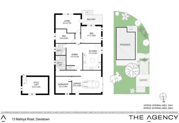Floorplan of Homely house listing, 13 Malinya Road, Davistown NSW 2251