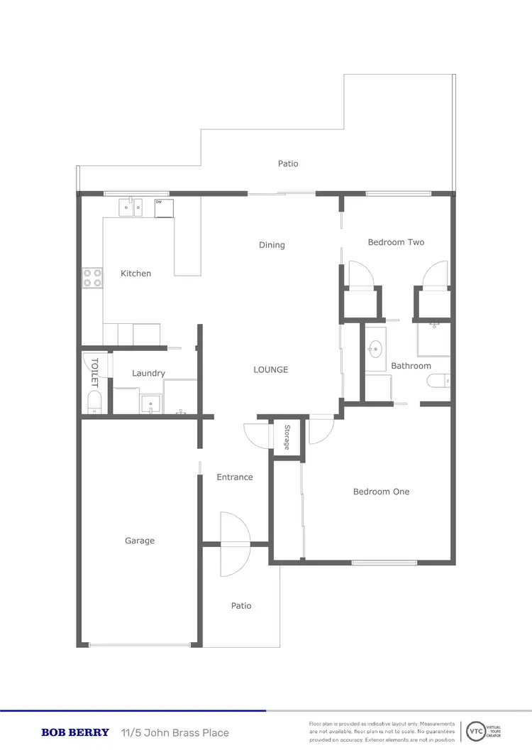 Floorplan of Homely house listing, 11/5 John Brass Place, Dubbo NSW 2830