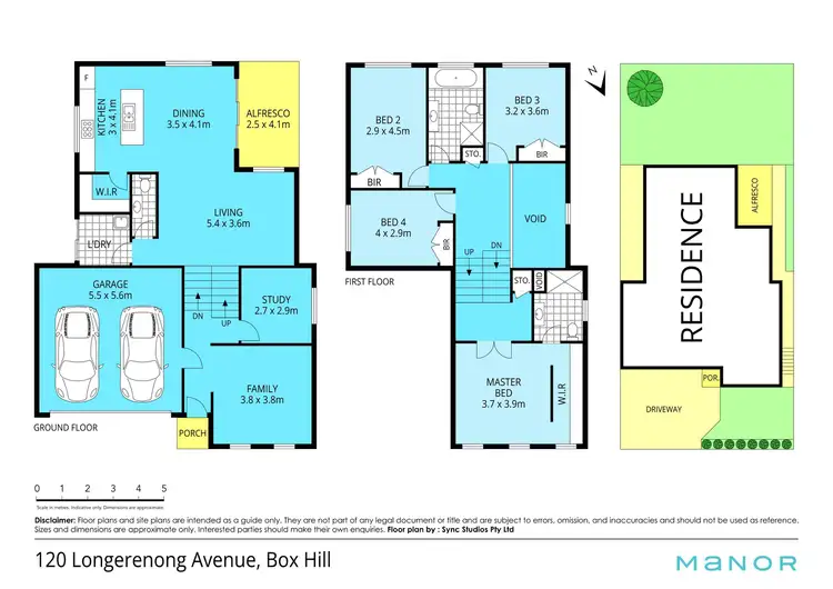 Floorplan of Homely house listing, 120 Longerenong Avenue, Box Hill NSW 2765