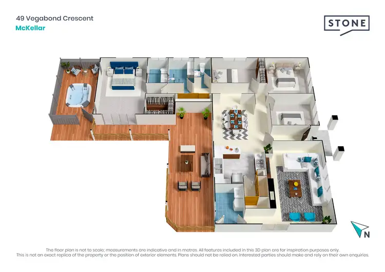 Floorplan of Homely house listing, 49 Vagabond Crescent, Mckellar ACT 2617