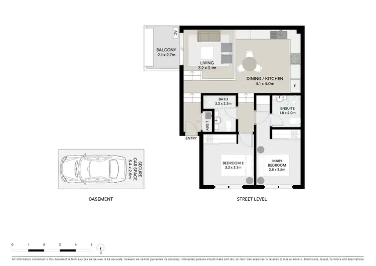 Floorplan of Homely apartment listing, 11/3-5 Shackel Avenue, Brookvale NSW 2100