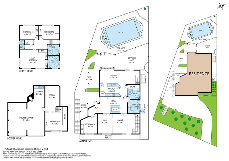 Floorplan of Homely house listing, 37 Australia Road, Barden Ridge NSW 2234