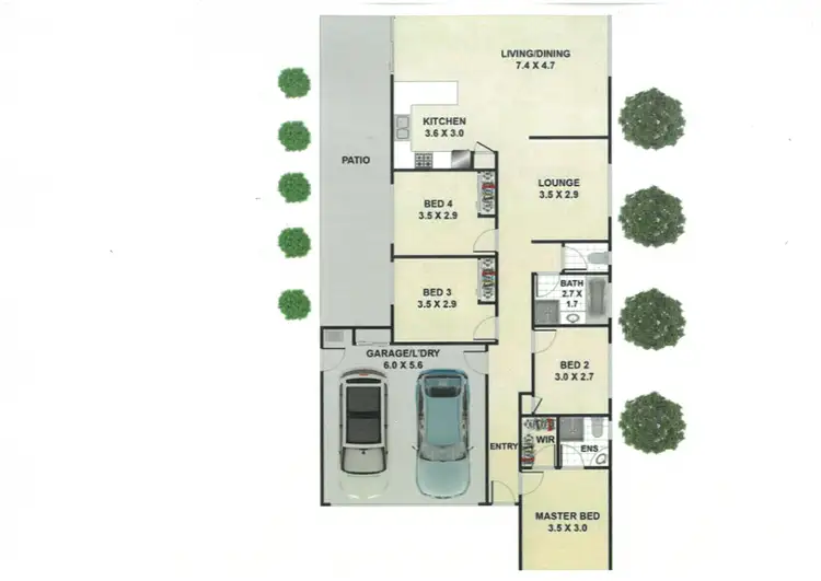Floorplan of Homely house listing, 31 Bourke Street, Waterford West QLD 4133
