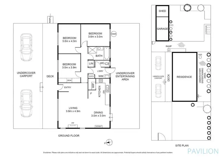 Floorplan of Homely house listing, 23 Fairfax Street, Portarlington VIC 3223