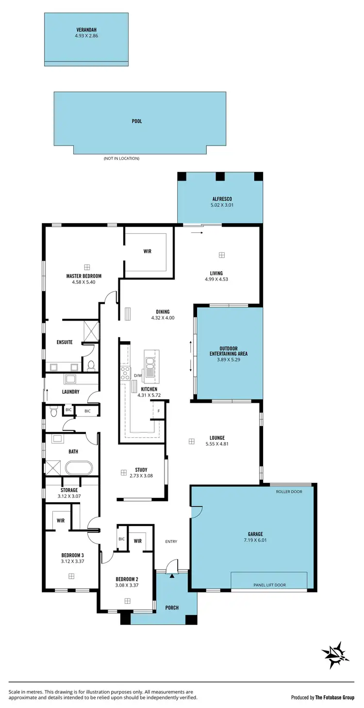 Floorplan of Homely house listing, 86 Prow Drive, Seaford Meadows SA 5169