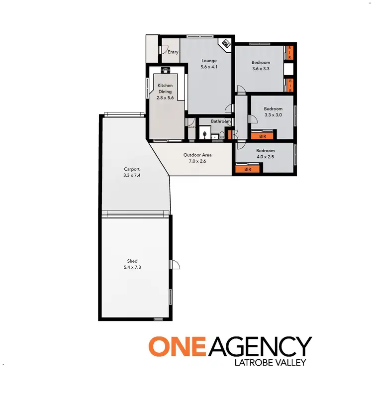 Floorplan of Homely house listing, 32 Doyne Crescent, Traralgon VIC 3844