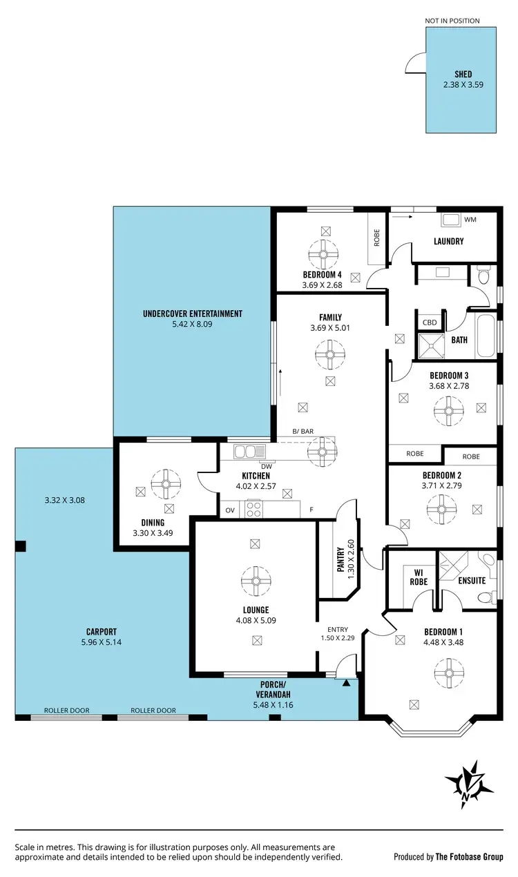 Floorplan of Homely house listing, 6 Jutland Parade, Woodcroft SA 5162