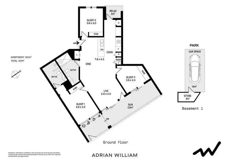 Floorplan of Homely apartment listing, 109/2 Malthouse Way, Summer Hill NSW 2130
