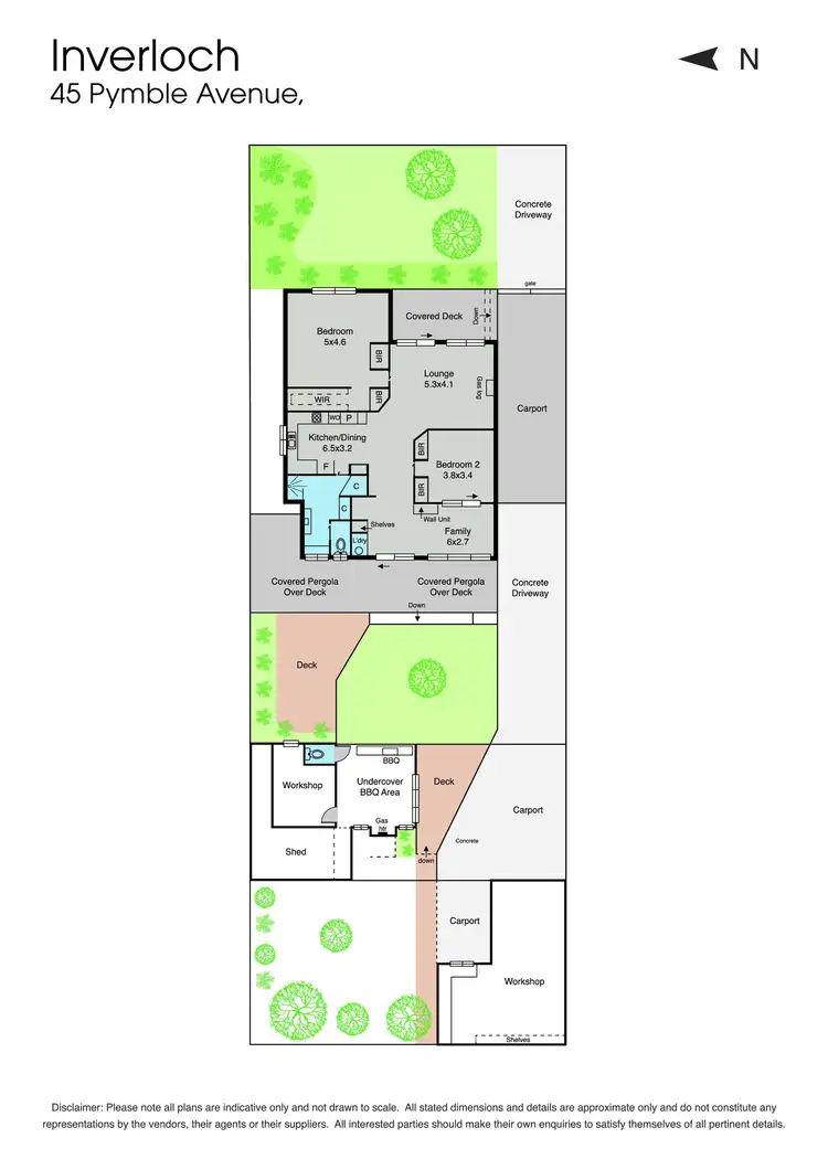 Floorplan of Homely house listing, 45 Pymble Avenue, Inverloch VIC 3996