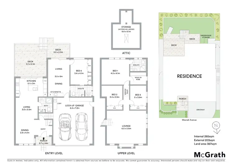 Floorplan of Homely house listing, 7 Moonah Avenue, Saratoga NSW 2251