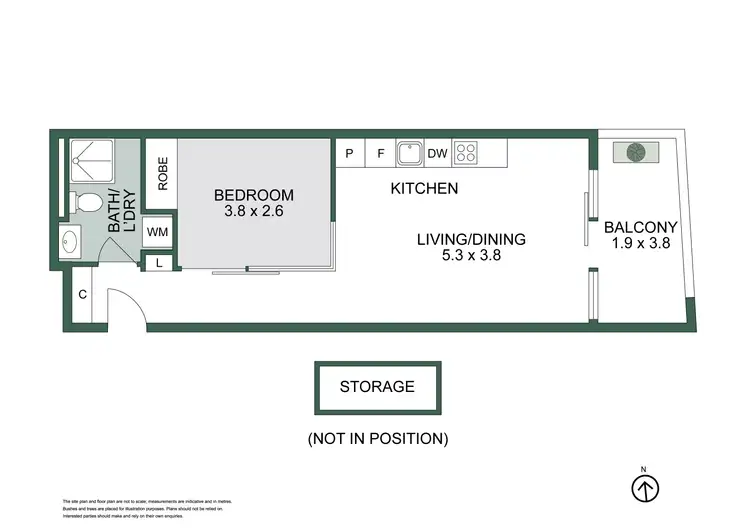 Floorplan of Homely apartment listing, 106/36 Porter Street, Prahran VIC 3181