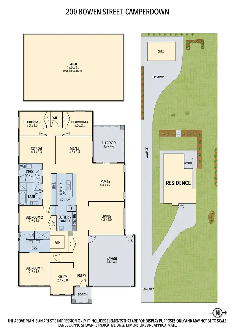 Floorplan of Homely house listing, 200 Bowen Street, Camperdown VIC 3260