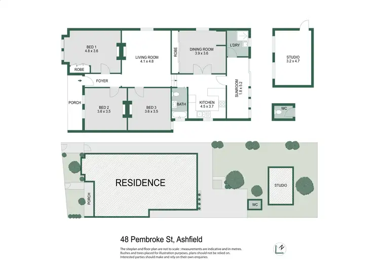Floorplan of Homely house listing, 48 Pembroke Street, Ashfield NSW 2131