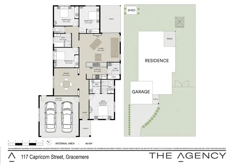 Floorplan of Homely house listing, 117 Capricorn Street, Gracemere QLD 4702