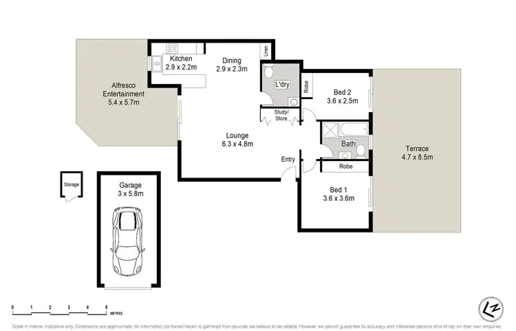 Floorplan of Homely apartment listing, 6/45-47 Vermont Street, Sutherland NSW 2232