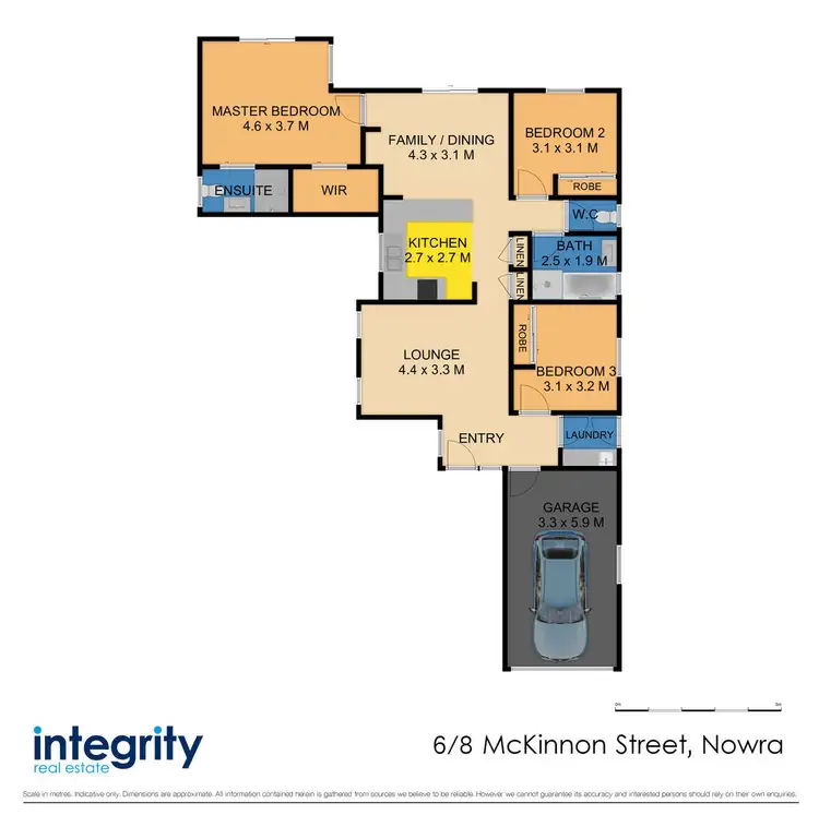 Floorplan of Homely villa listing, 6/8 McKinnon Street, Nowra NSW 2541