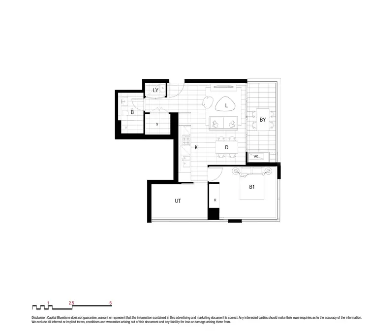 Floorplan of Homely apartment listing, 403/2 Foreshore Boulevard, Woolooware NSW 2230