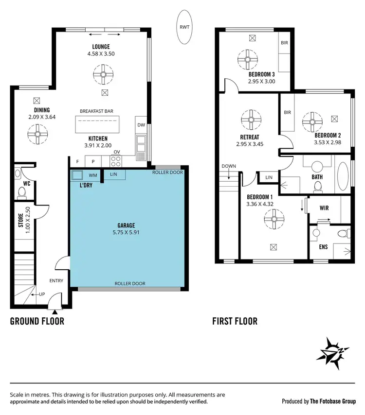 Floorplan of Homely house listing, 6 George Crescent, Noarlunga Downs SA 5168