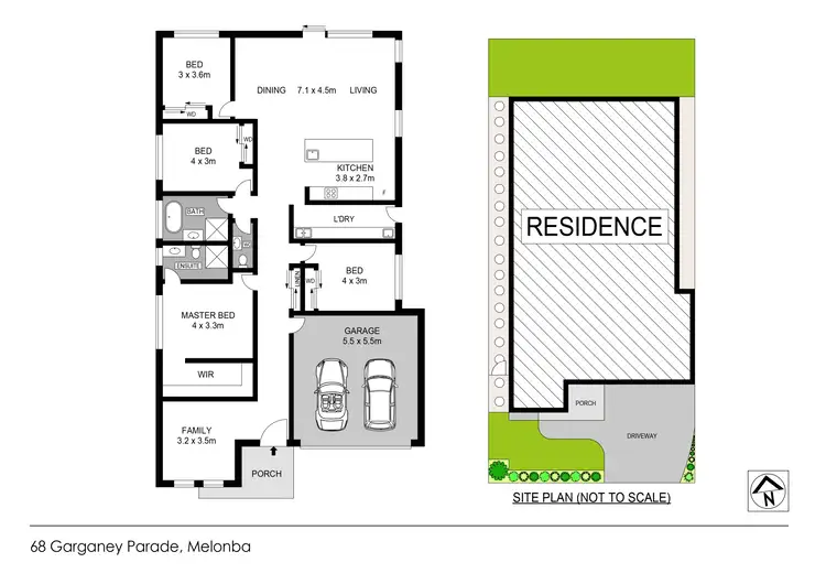 Floorplan of Homely house listing, 68 Garganey Parade, Marsden Park NSW 2765