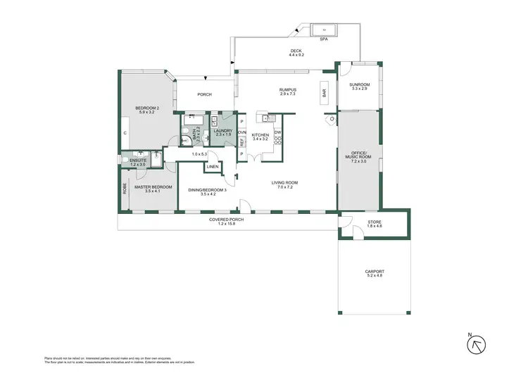 Floorplan of Homely house listing, 12 Casuarina Avenue, Glenorie NSW 2157