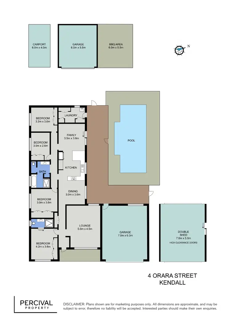 Floorplan of Homely house listing, 4 Orara Street, Kendall NSW 2439