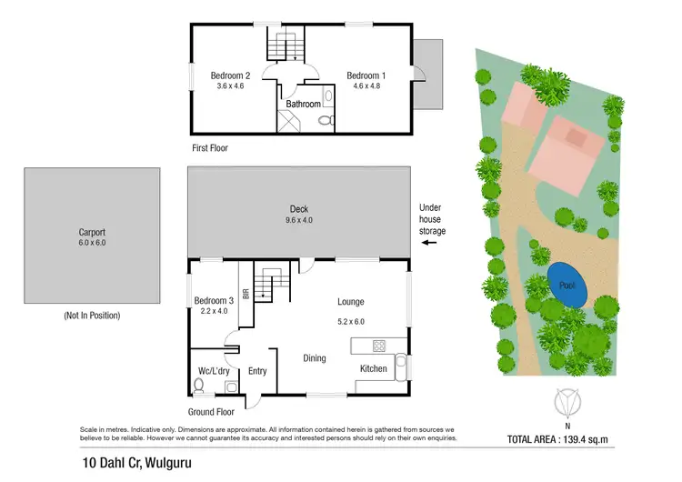 Floorplan of Homely house listing, 10 Dahl Crescent, Wulguru QLD 4811