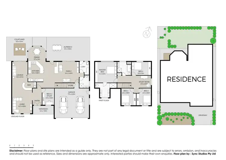 Floorplan of Homely house listing, 44 Prescott Circuit, Quakers Hill NSW 2763