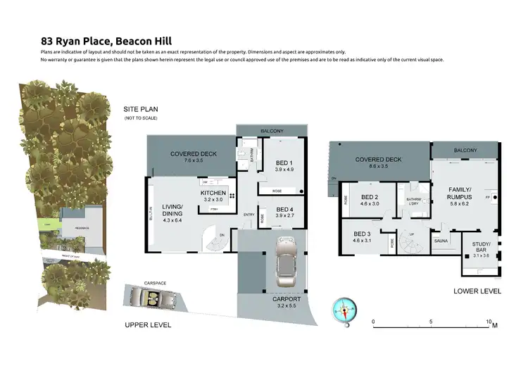Floorplan of Homely house listing, 83 Ryan Place, Beacon Hill NSW 2100