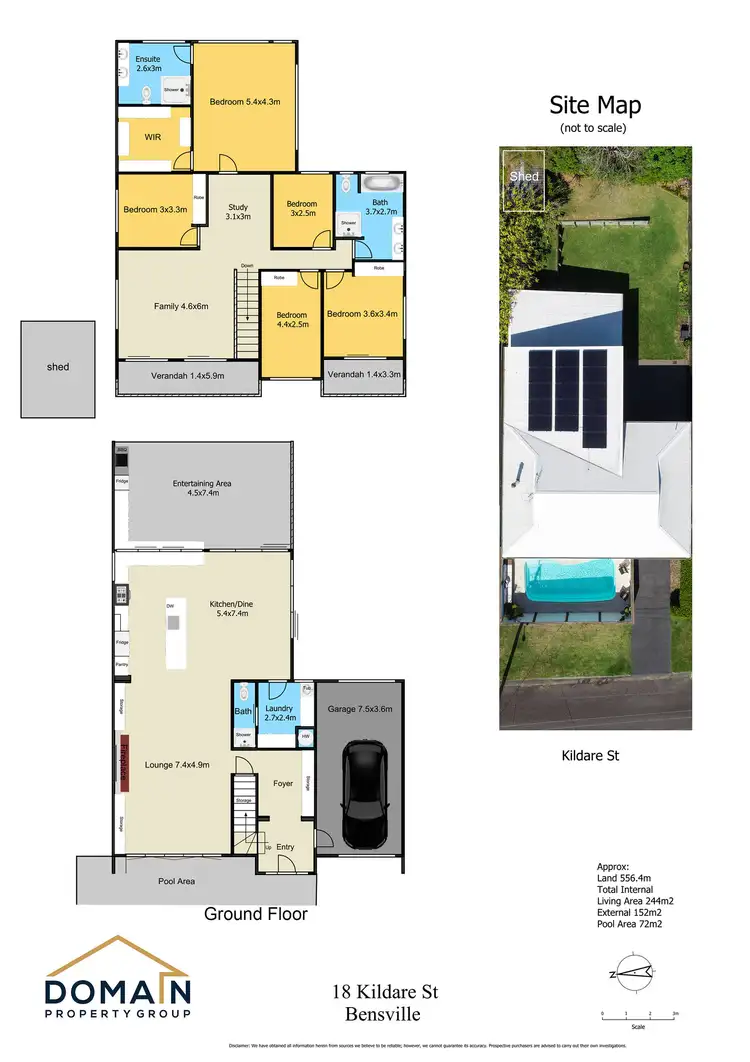Floorplan of Homely house listing, 18 Kildare Street, Bensville NSW 2251