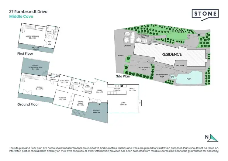 Floorplan of Homely house listing, 37 Rembrandt Drive, Middle Cove NSW 2068