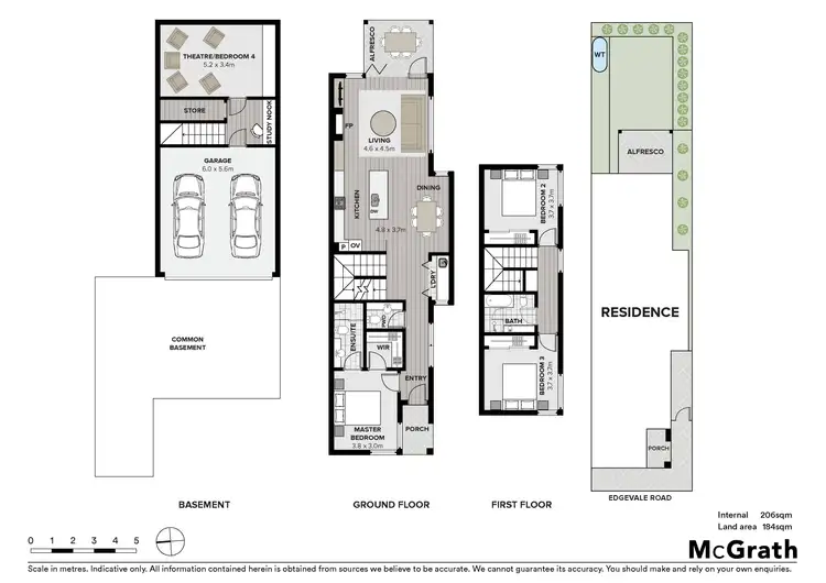 Floorplan of Homely townhouse listing, 3/20 Edgevale Road, Kew VIC 3101