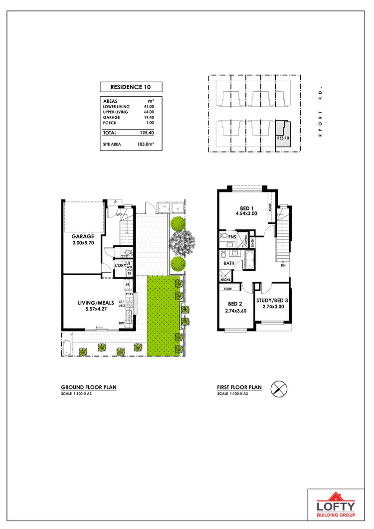 Floorplan of Homely townhouse listing, 10/509 Port Road, West Croydon SA 5008