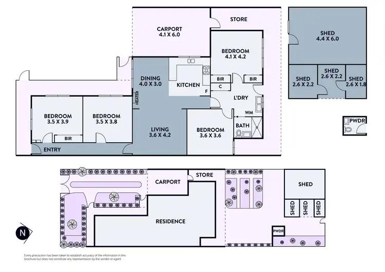 Floorplan of Homely house listing, 27 Charles Street, Northcote VIC 3070