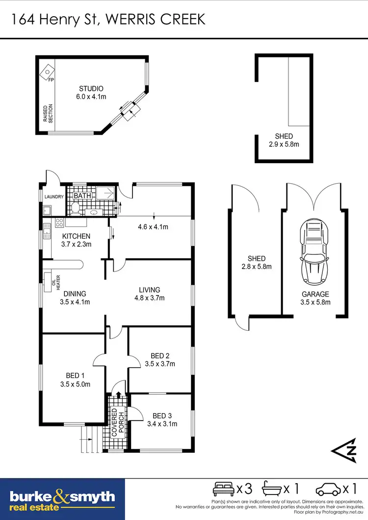 Floorplan of Homely house listing, 164 Henry Street, Werris Creek NSW 2341