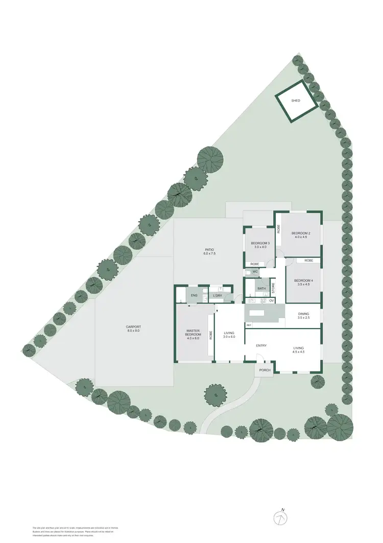 Floorplan of Homely house listing, 74 Mansfield Street, Earlville QLD 4870