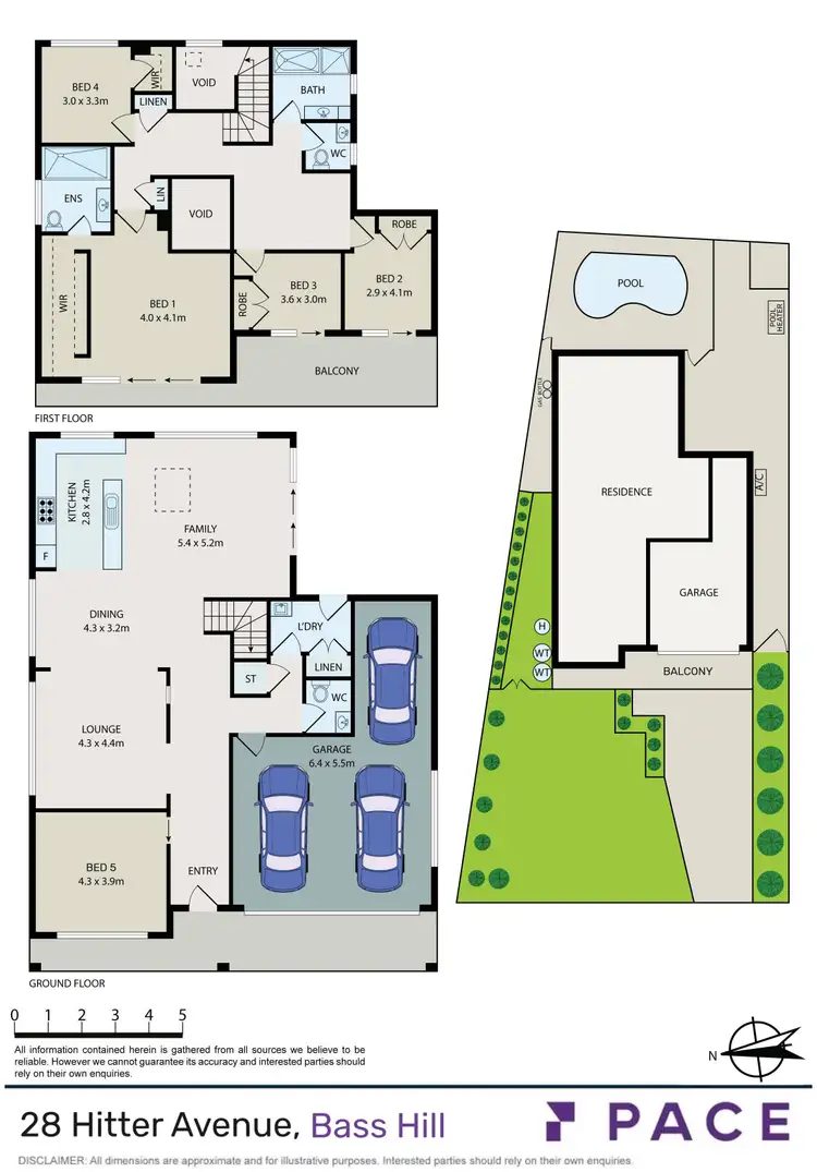 Floorplan of Homely house listing, 28 Hitter Avenue, Bass Hill NSW 2197