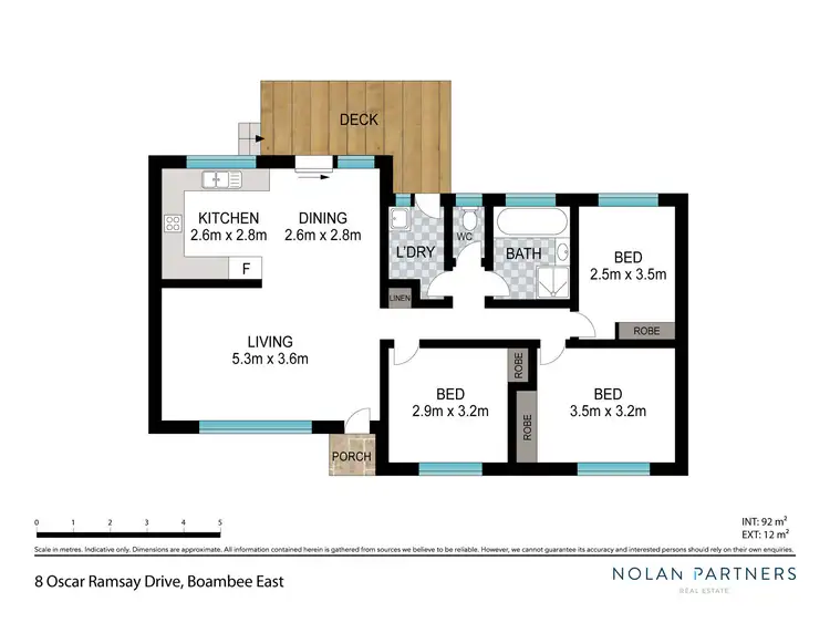 Floorplan of Homely house listing, 8 Oscar Ramsay Drive, Boambee East NSW 2452