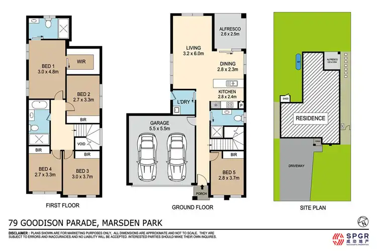 Floorplan of Homely house listing, 79 Goodison Parade, Marsden Park NSW 2765