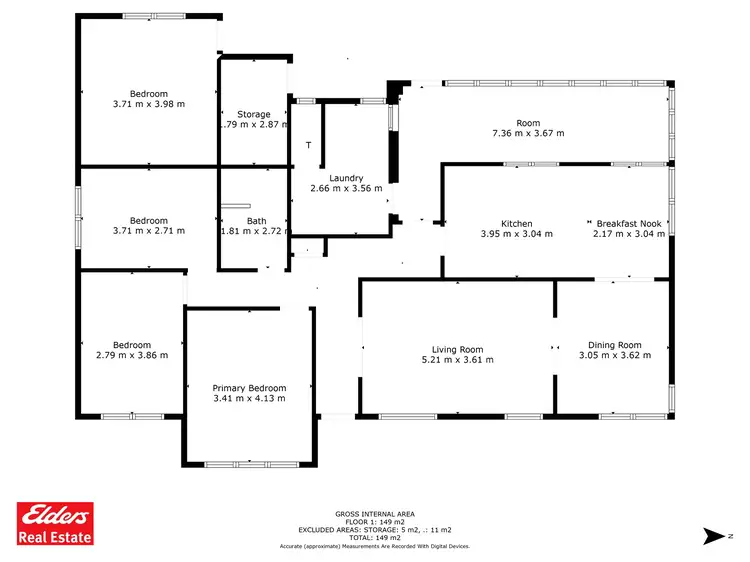 Floorplan of Homely house listing, 24 third Street, Cleve SA 5640