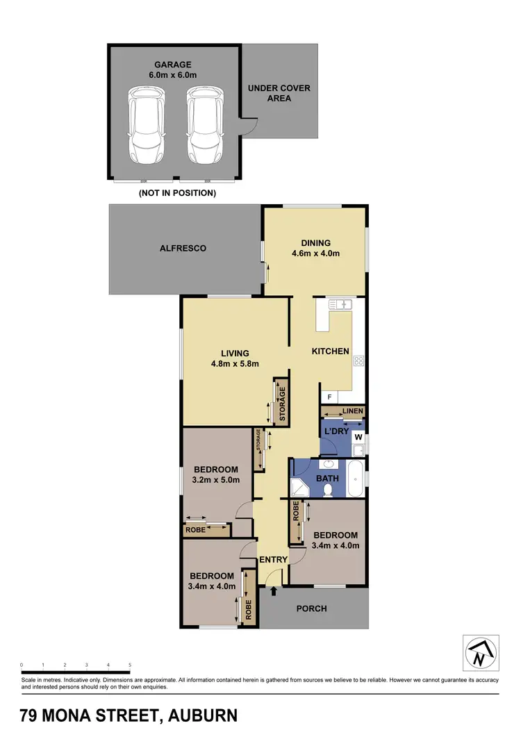 Floorplan of Homely house listing, 79 Mona Street, Auburn NSW 2144