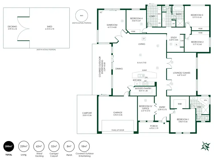 Floorplan of Homely house listing, 37 St Marks Drive, Woodside SA 5244