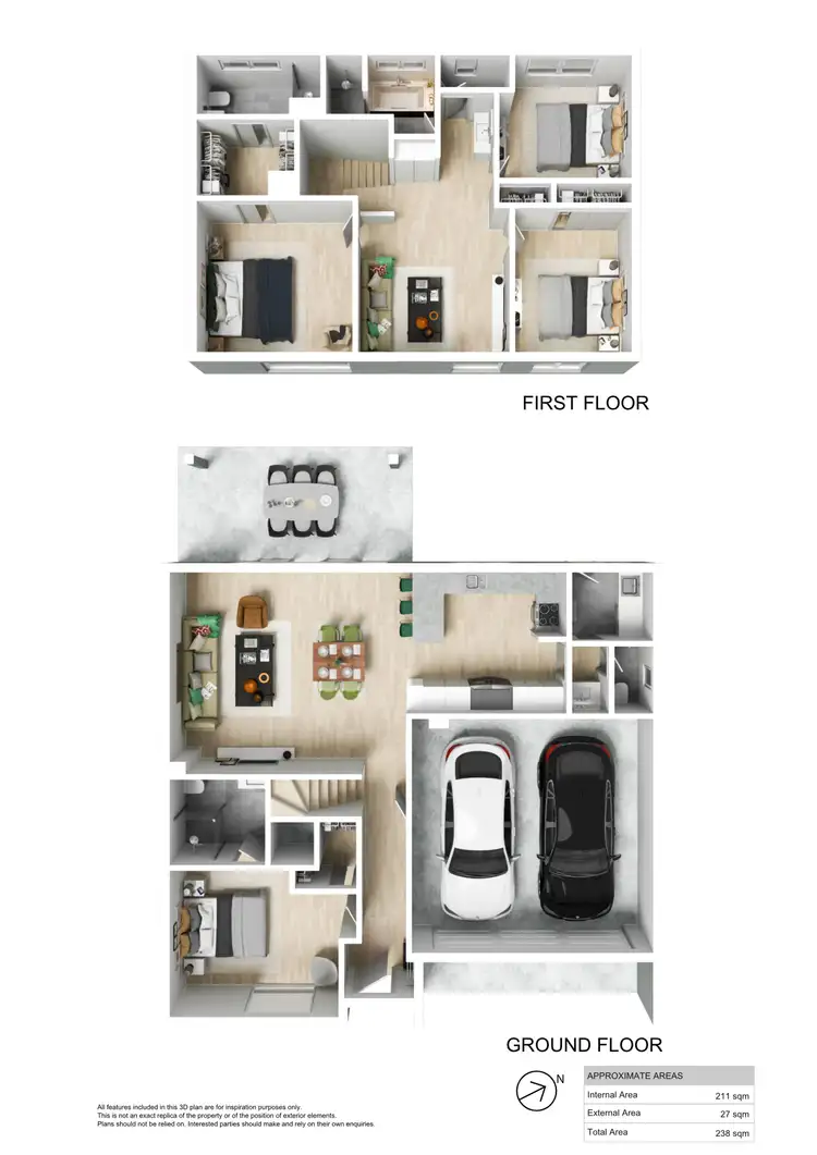 Floorplan of Homely townhouse listing, 1A Blanden Avenue, Marden SA 5070