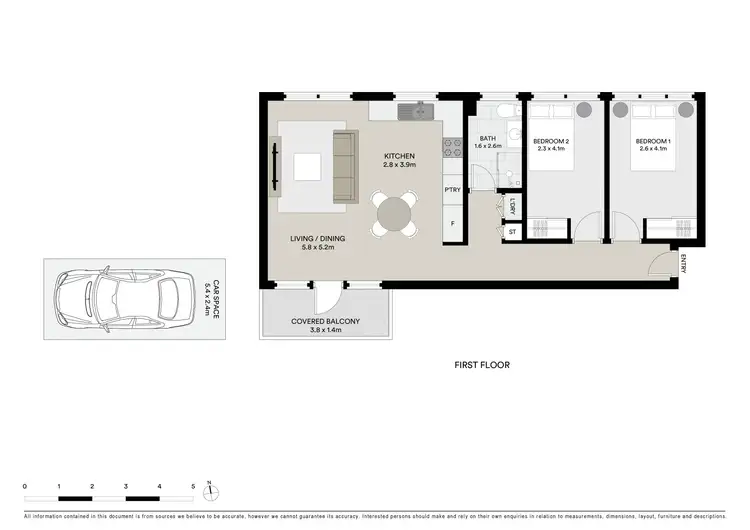 Floorplan of Homely apartment listing, 3/50 Lewis Street, Dee Why NSW 2099
