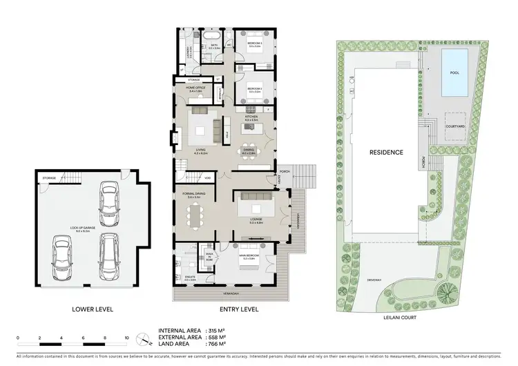 Floorplan of Homely house listing, 14 Leilani Court, Highton VIC 3216