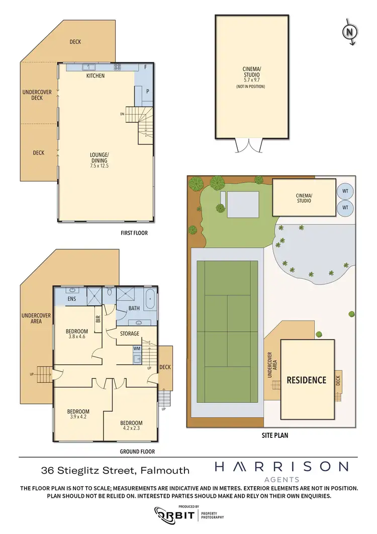 Floorplan of Homely house listing, 36 Stieglitz Street, Falmouth TAS 7215